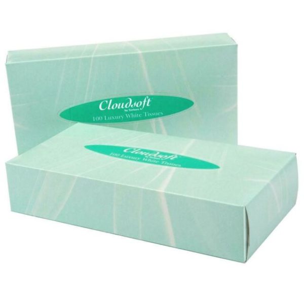 Cloudsoft Rectangular Tissue Box